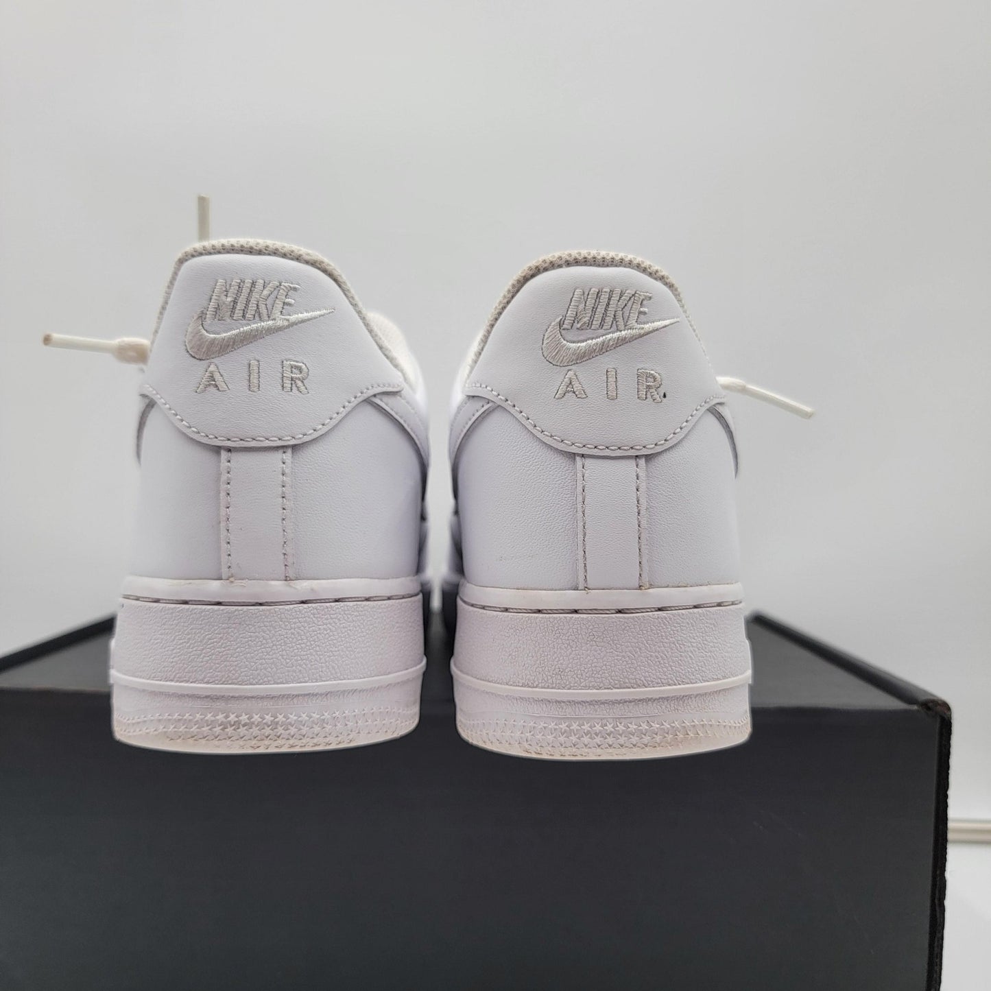 Nike Air Force 1 Mens Size 12 White CW2288111 Low Top Leather Sneakers