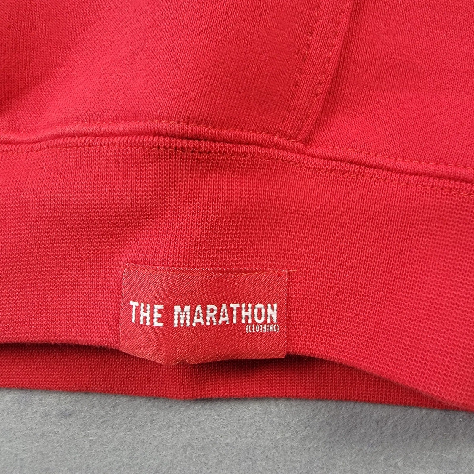 The Marathon Clothing Red Pullover Hoodie Men Small TMC Nipsey Hussle Streetwear3