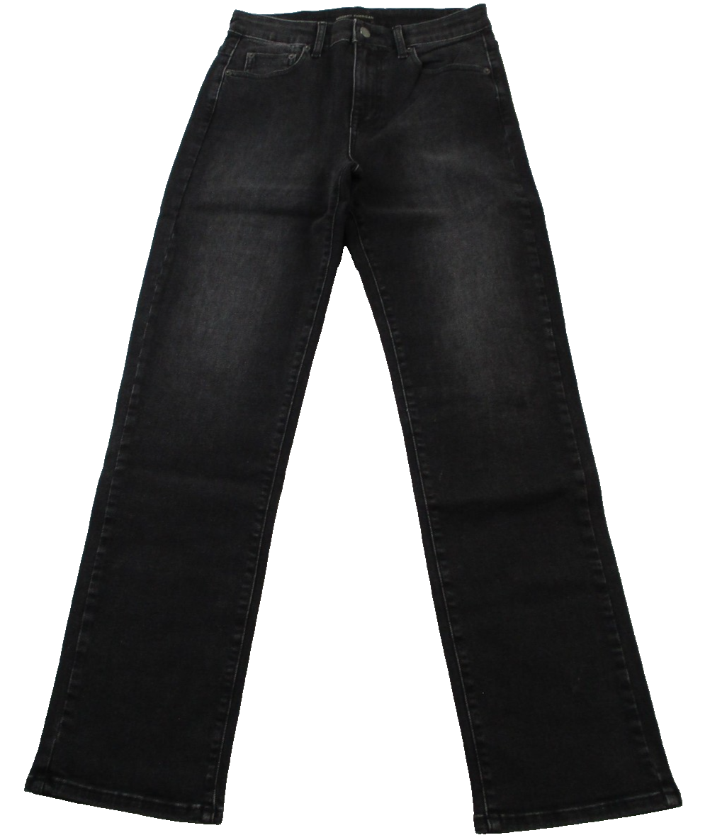 Modern American Montana Jeans Womens 26 Black Vintage Wash Straight Leg 14750