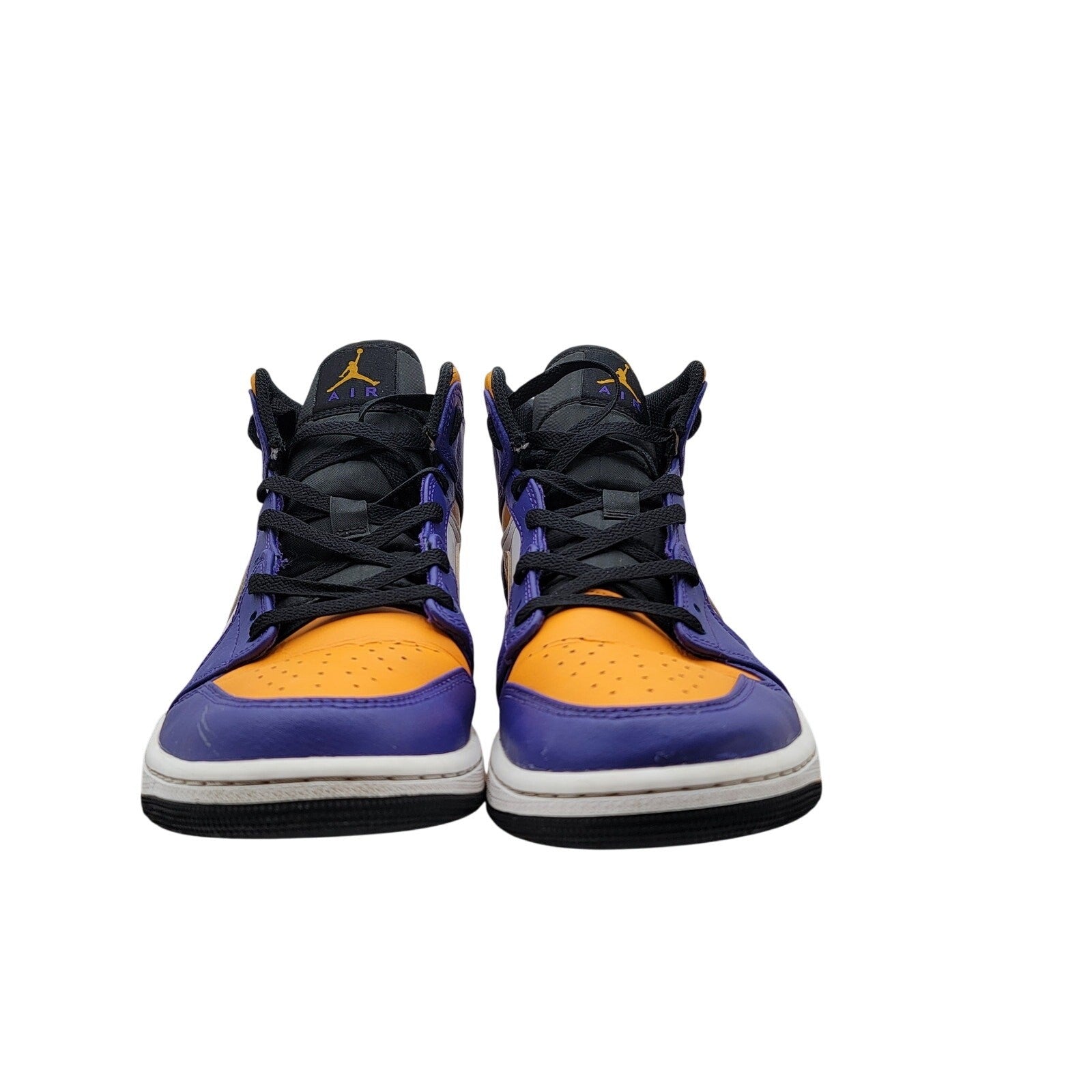 Nike Air Jordan 1 Mid 'Lakers' Mens Sz 10 DQ8426 517