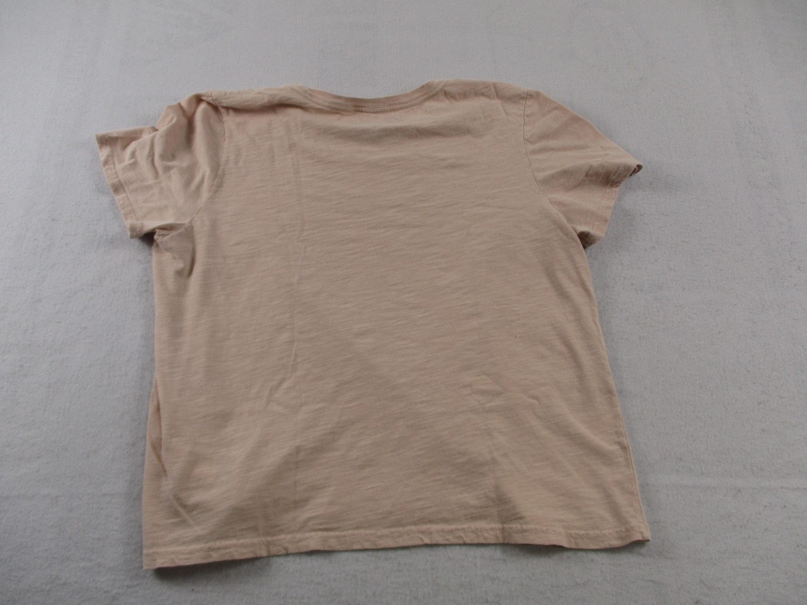 Lucky Brand Shirt Womens XL Beige Grateful Dead Rhinestone Skull Graphic Tee1