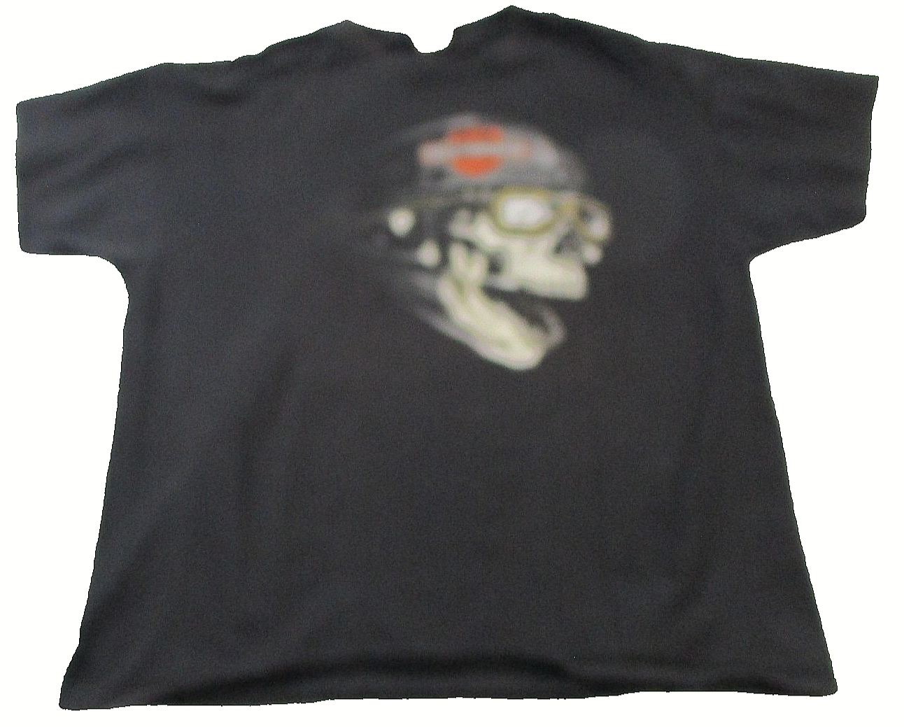 Vintage 1990s Harley Davidson Barnett El Paso TX Skull Biker Tee Mens 2XL 15731