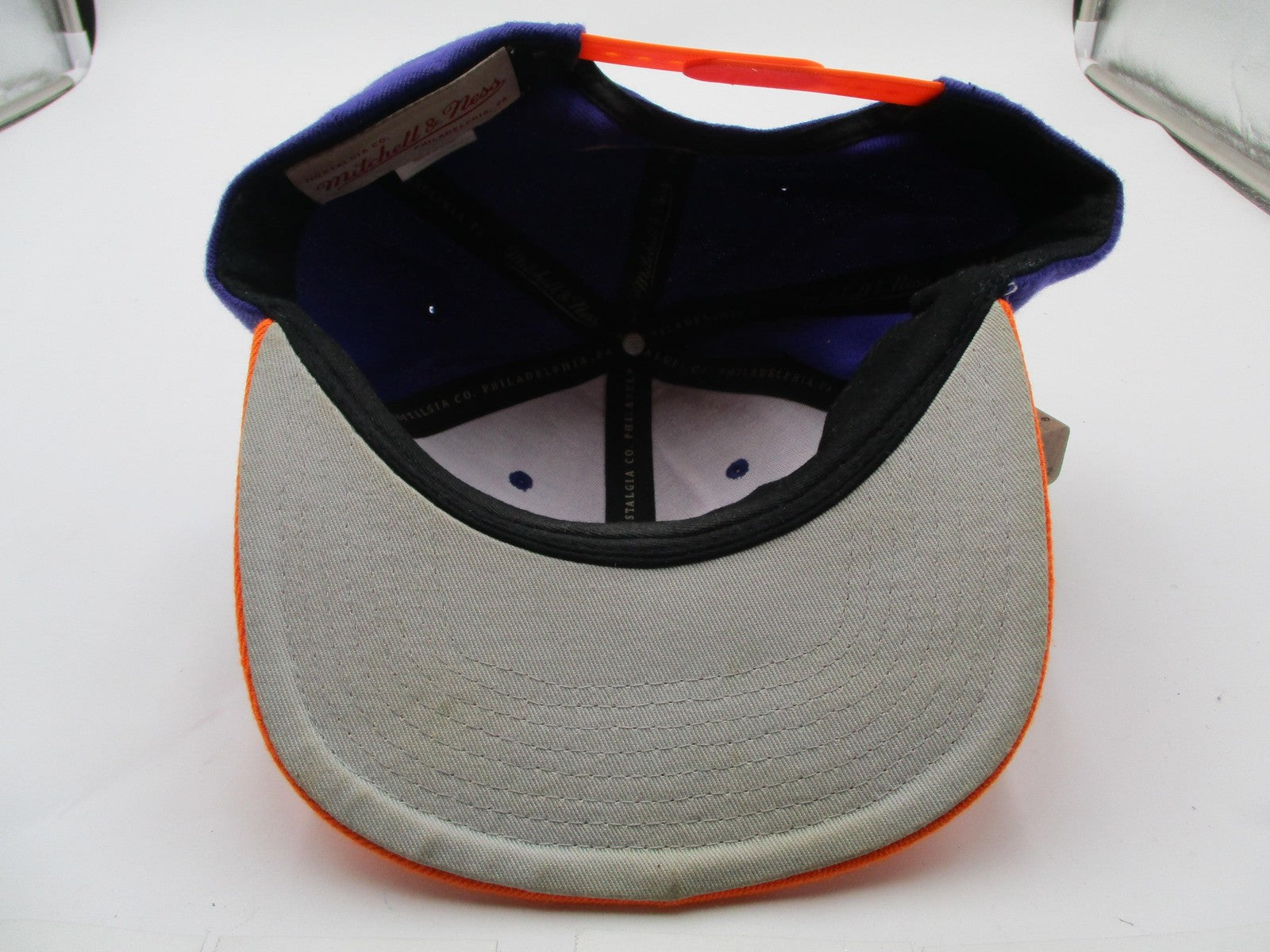 Phoenix Suns Embroidered Snapback Cap OSFM Purple NBA Basketball Mitchell Ness9