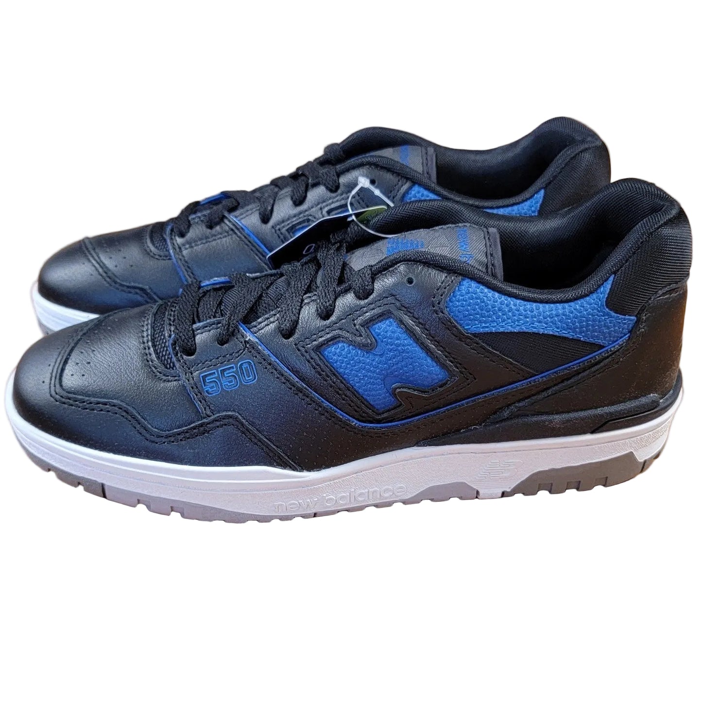 New Balance 550 'Black Blue Groove' Mens Sz 10 BB550PLB0