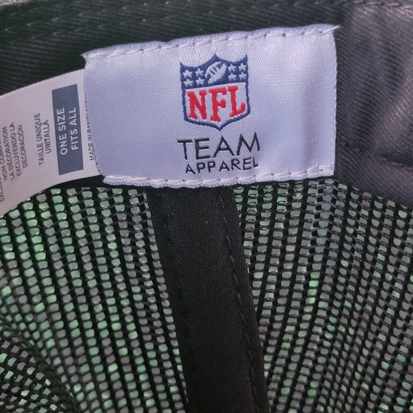 Philadelphia Eagles NFL Team Apparel Trucker Hat Mesh Snapback Green NWT OSFA5