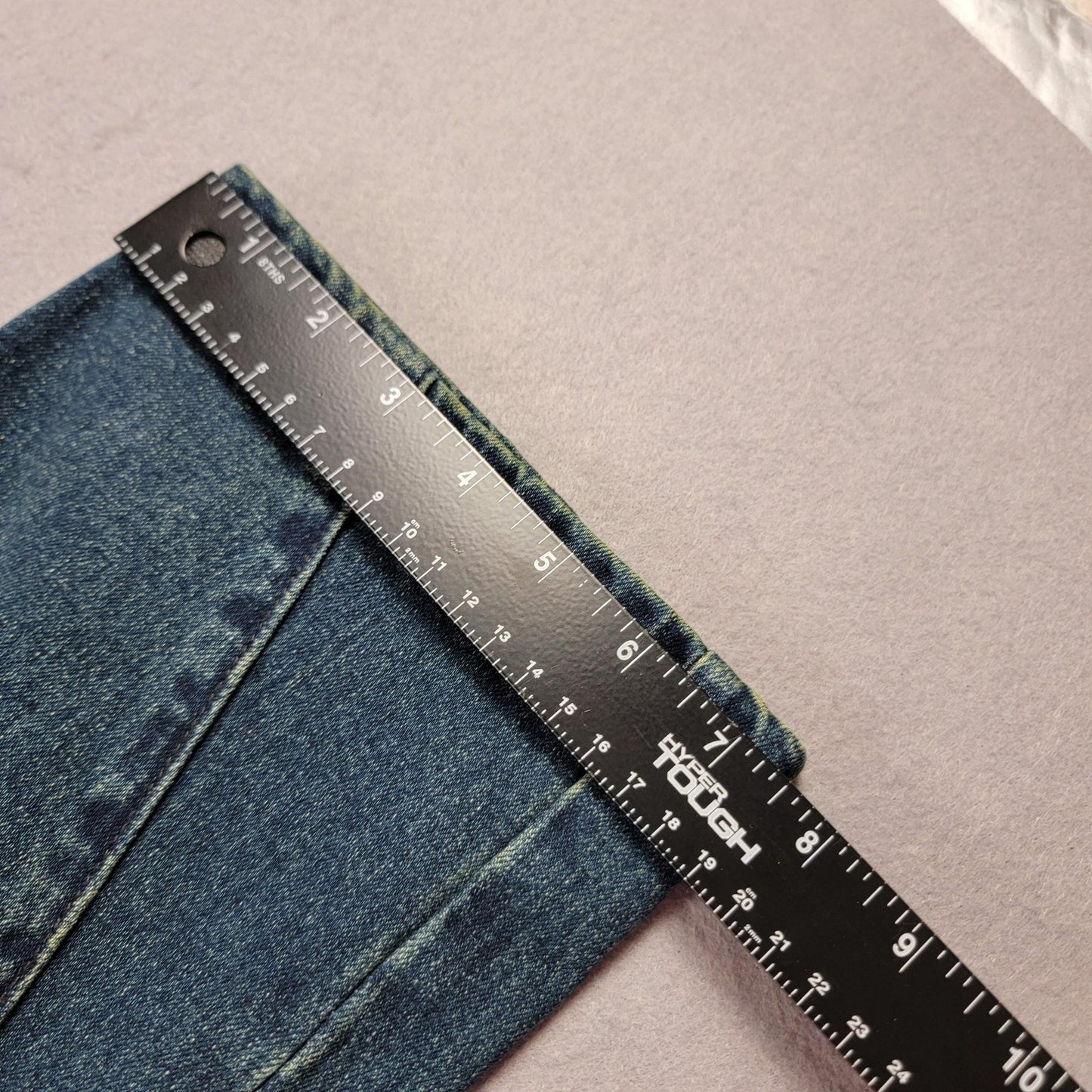 Fashion Nova Jeans Womens Size 5 Blue Dark Wash Moto Stretch Straight Leg