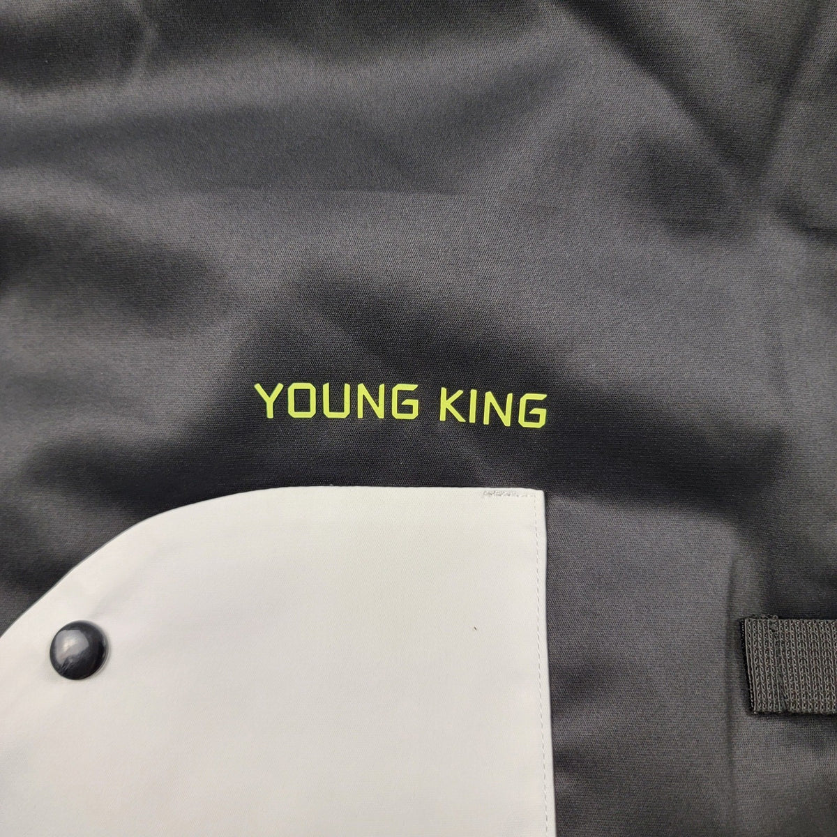 The Hideout THC x YK Osiris Young King Vest Men's L Black White NWT1