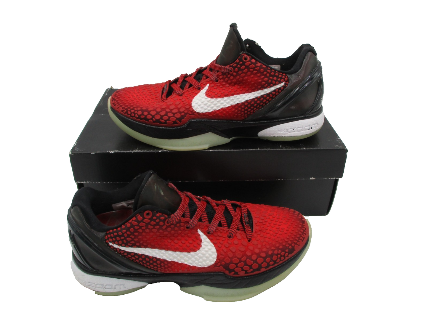 Nike Kobe 6 Protro Challenge Red White Black DH9888600 Men’s 7 Preowned w/Box1