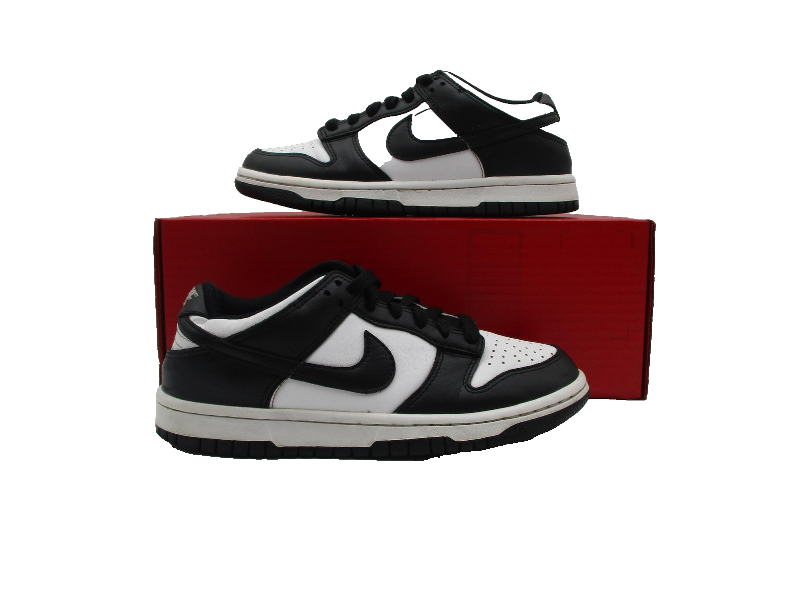 Nike Dunk Low Youth Size 5Y Black White Retro Panda GS Sneakers CW1590100 (1E6)1