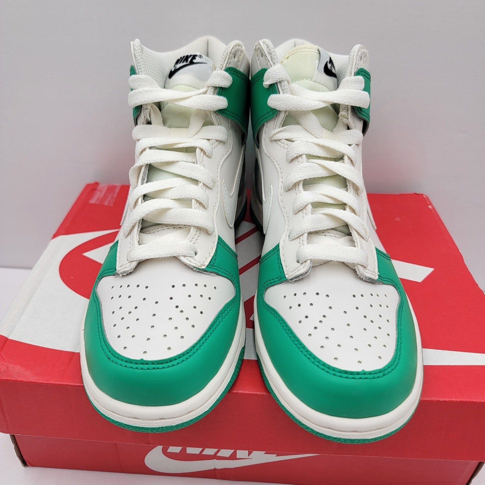 Nike Dunk High GS Phantom Stadium Green - Size 5Y (6.5W)2