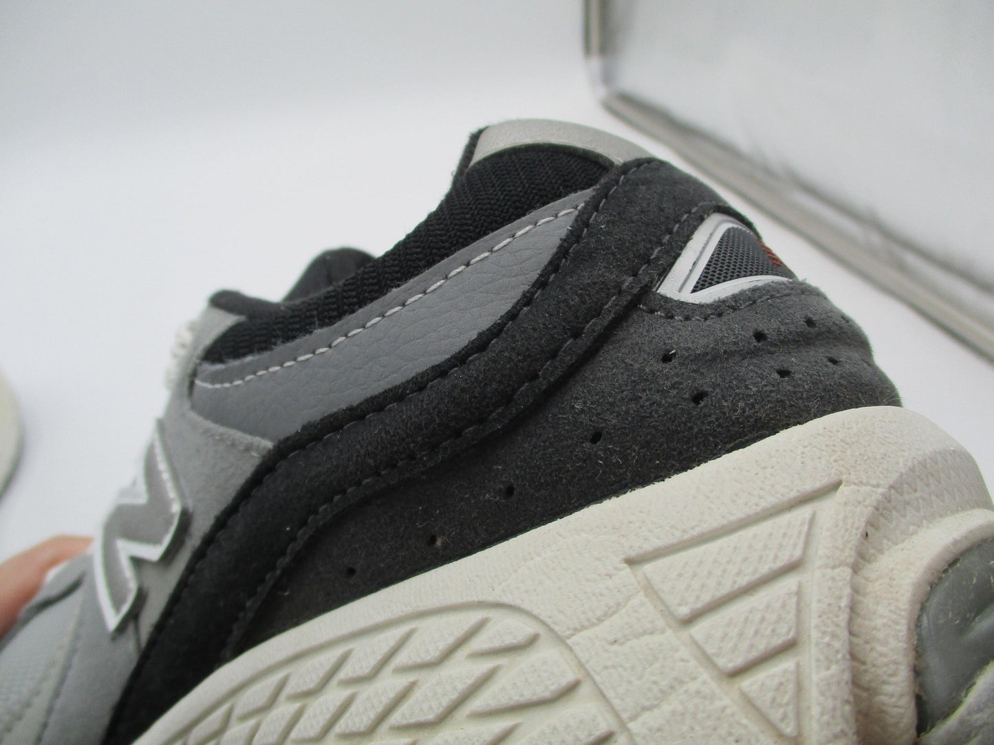 New Balance 2002R Big Kid 'Slate Grey Black' Sz 5.5 Running GC2002SG Sneaker 1R517