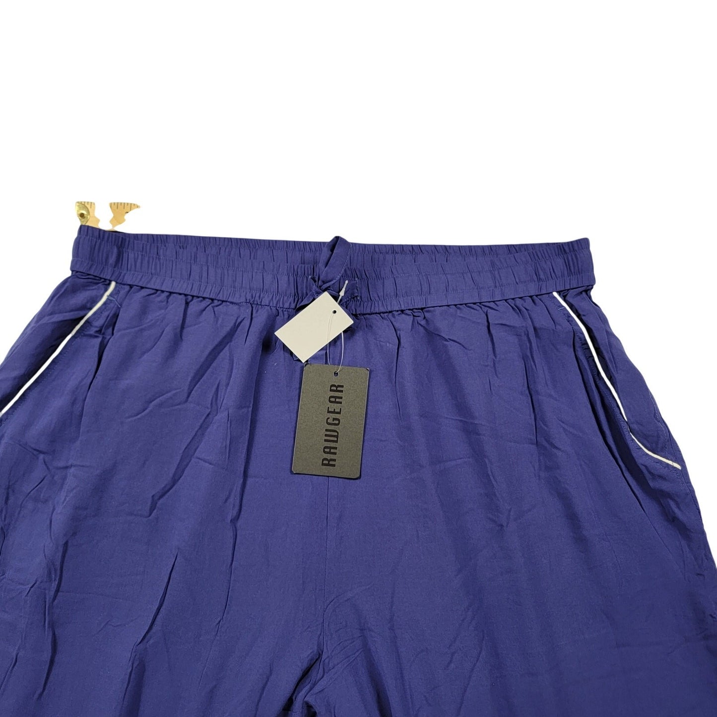 Raw Gear Sleep Set 2pc Henley Top + Pant Mens 2XL Navy Rayon NWT 6977