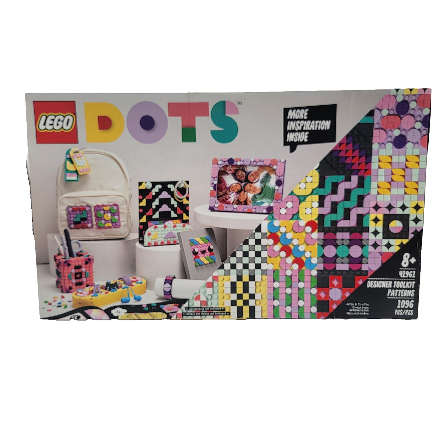LEGO DOTS Designer Toolkit Patterns Set 41961 Arts & Crafts 1096 Pieces 8+0