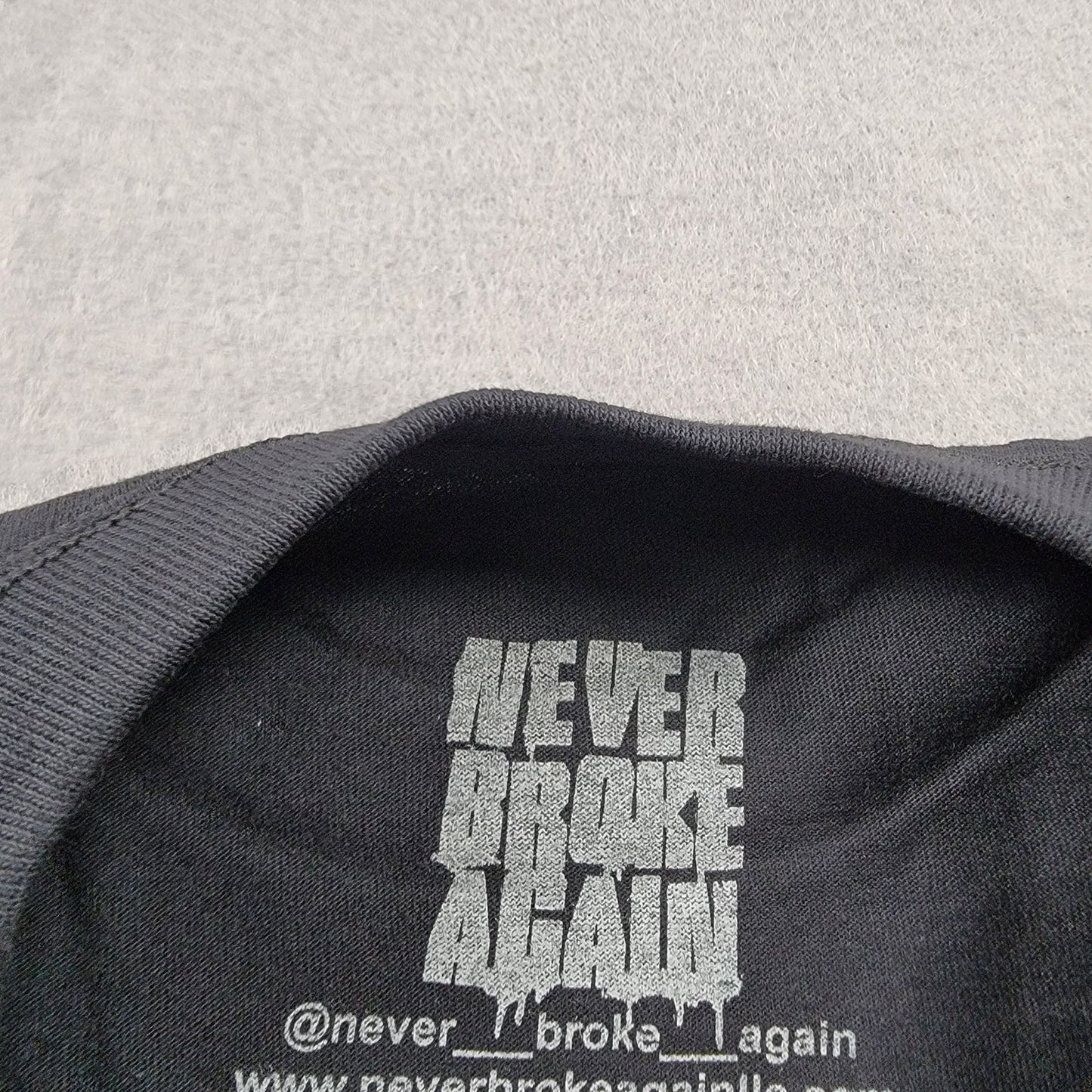 Young Boy Never Broke Again Records Mummy T Black Sz XL3