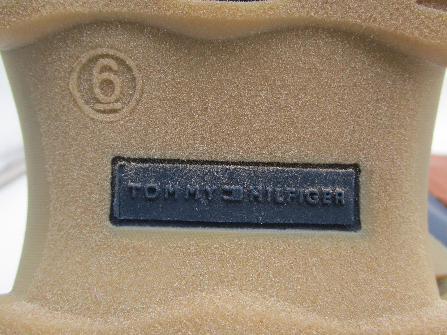 Tommy Hilfiger TH Danni Duck Boots Mens Size 6 Tan Navy Snow Winter Cold Weather11