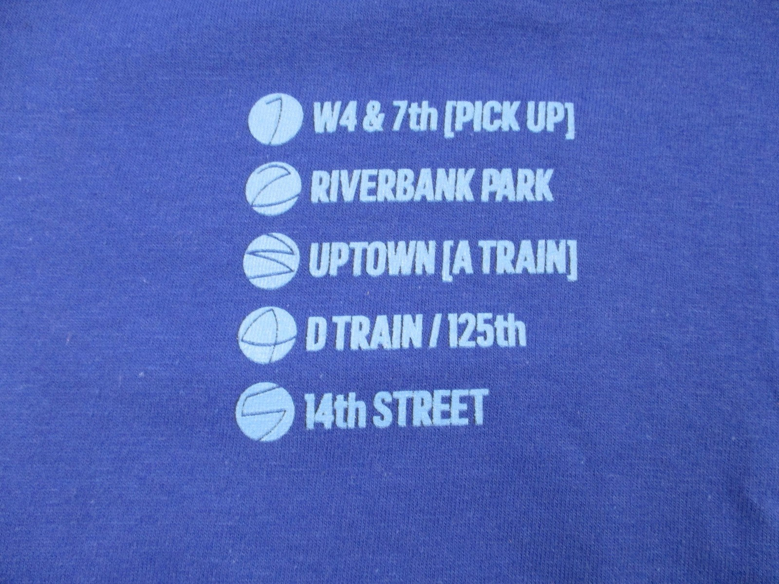 Adidas NYC Next Wave Shirt Mens XL Blue New York Sports Graphic Tee NWT 1366673