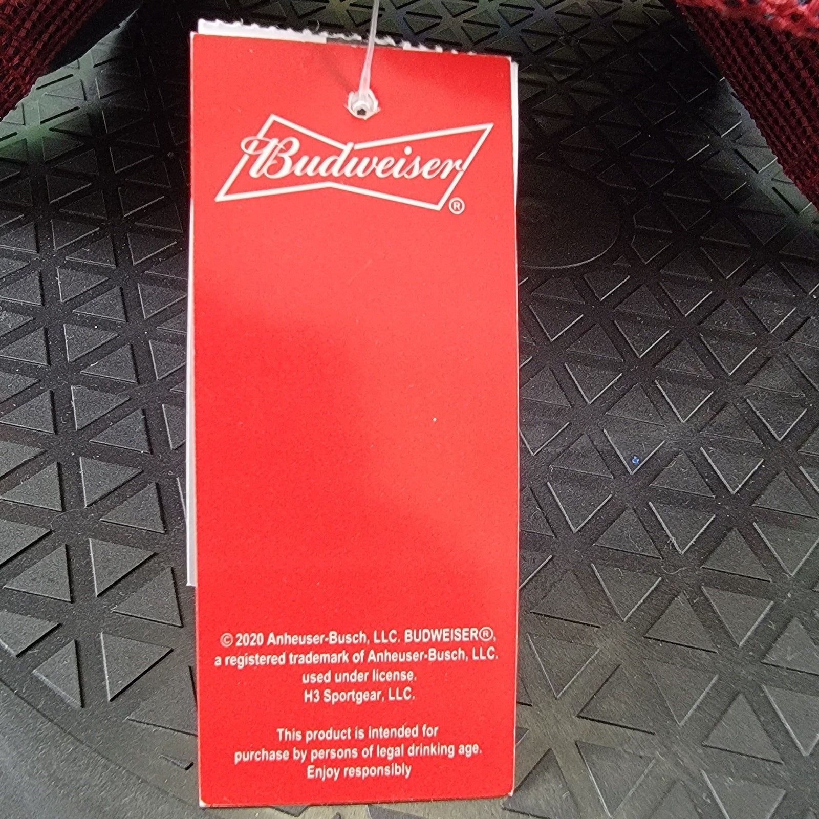 Budweiser Authentic Snapback Hat OSFA2