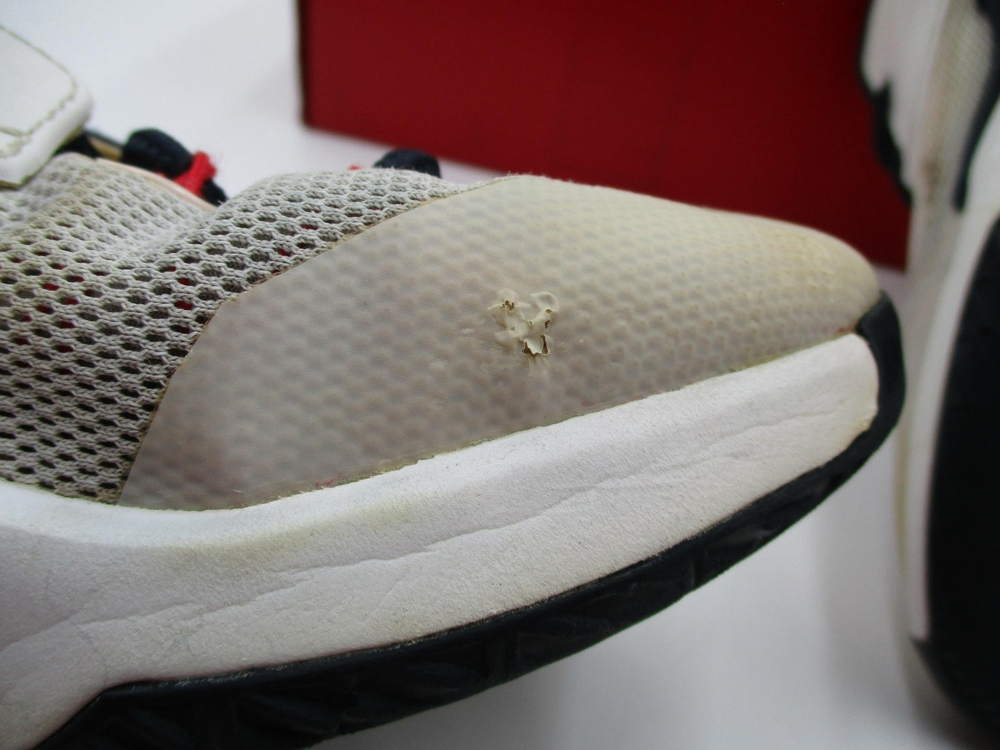Nike KD7 Youth Size 6Y White Red Navy USA Basketball Sneakers 669942100 (1D8)19