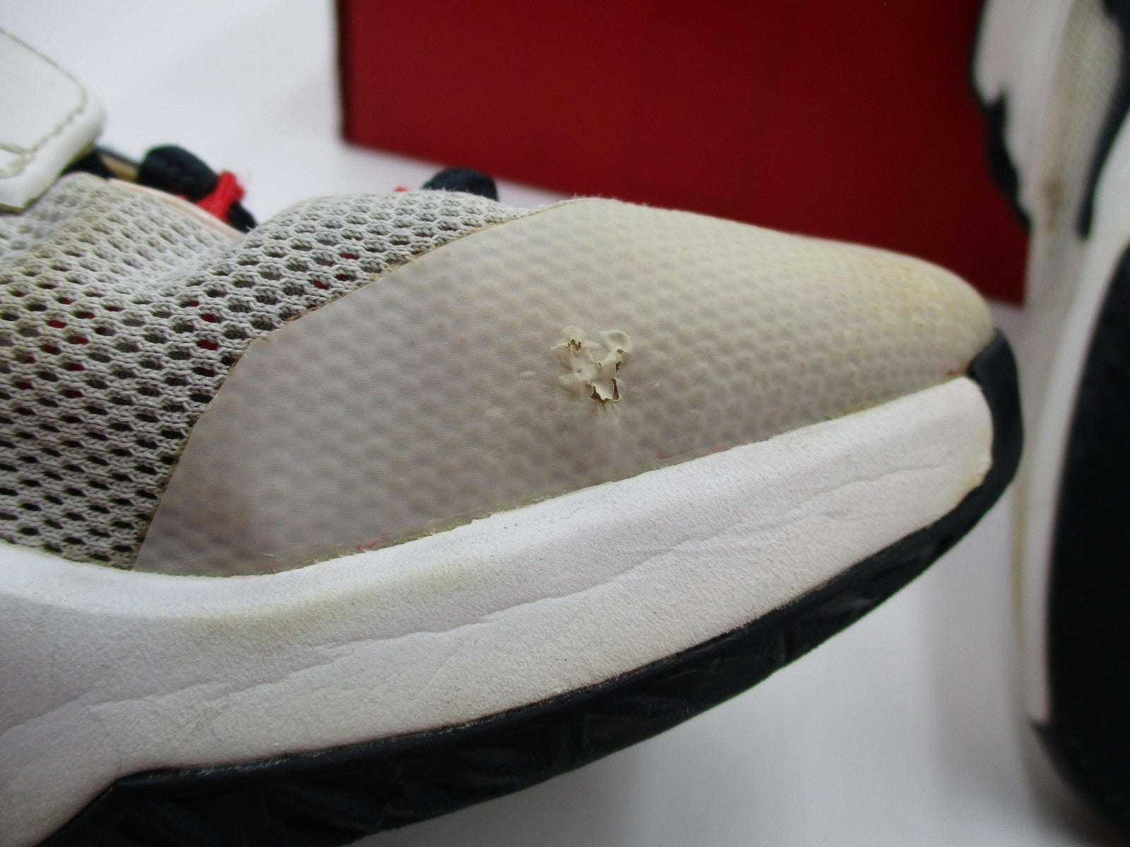Nike KD7 Youth Size 6Y White Red Navy USA Basketball Sneakers 669942100 (1D8)19