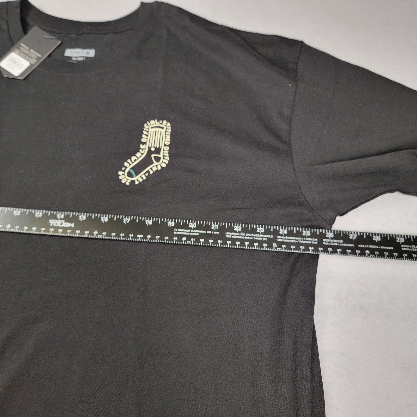 2 Pk Bundle Stance The Crew T Shirt Black & Empyre T Shirt Olive Sz XXL