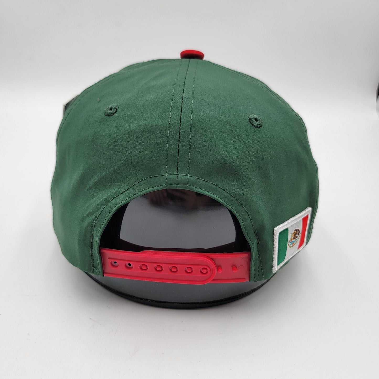Hecho En Mexico Hat Cap Snap Back Green Red Eagle Flag Embroidered Mens Zion2