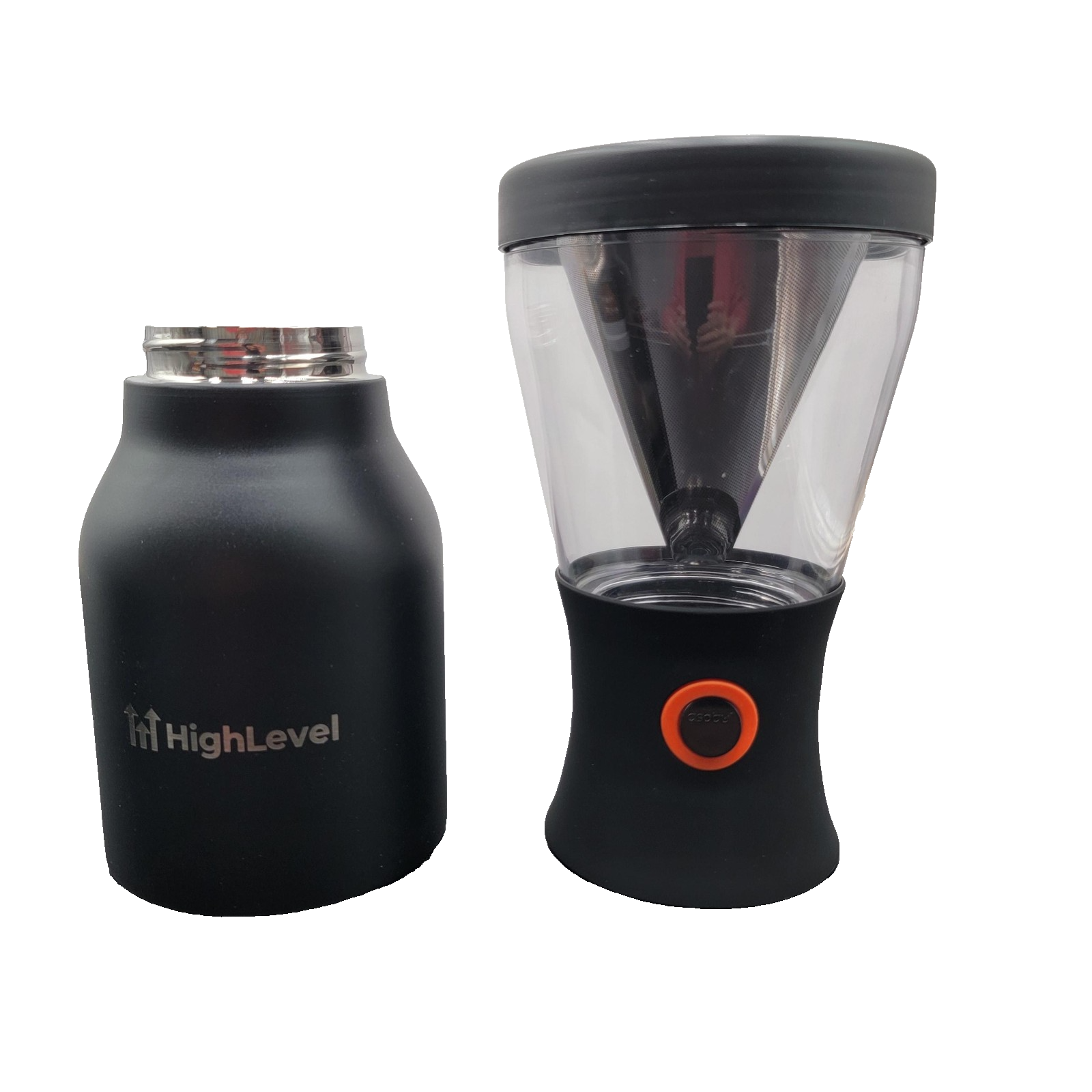 Asobu Cold Brew Coffee Maker Insulated Portable Brewer 34oz 1L Black Carafe2