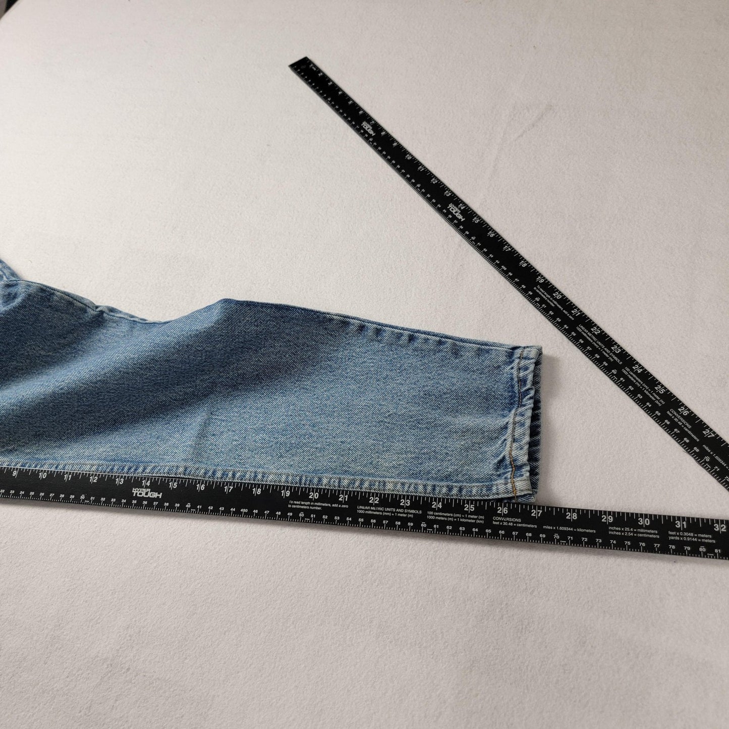 Vintage Levis 525 Jeans Womens 8 Blue High Rise Tapered Made USA Denim 90s