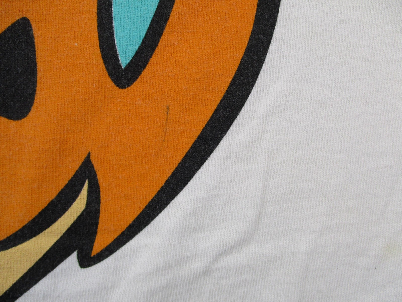 The Flintstones Fred Flintstone Shirt Mens Large White Cartoon Graphic Tee4