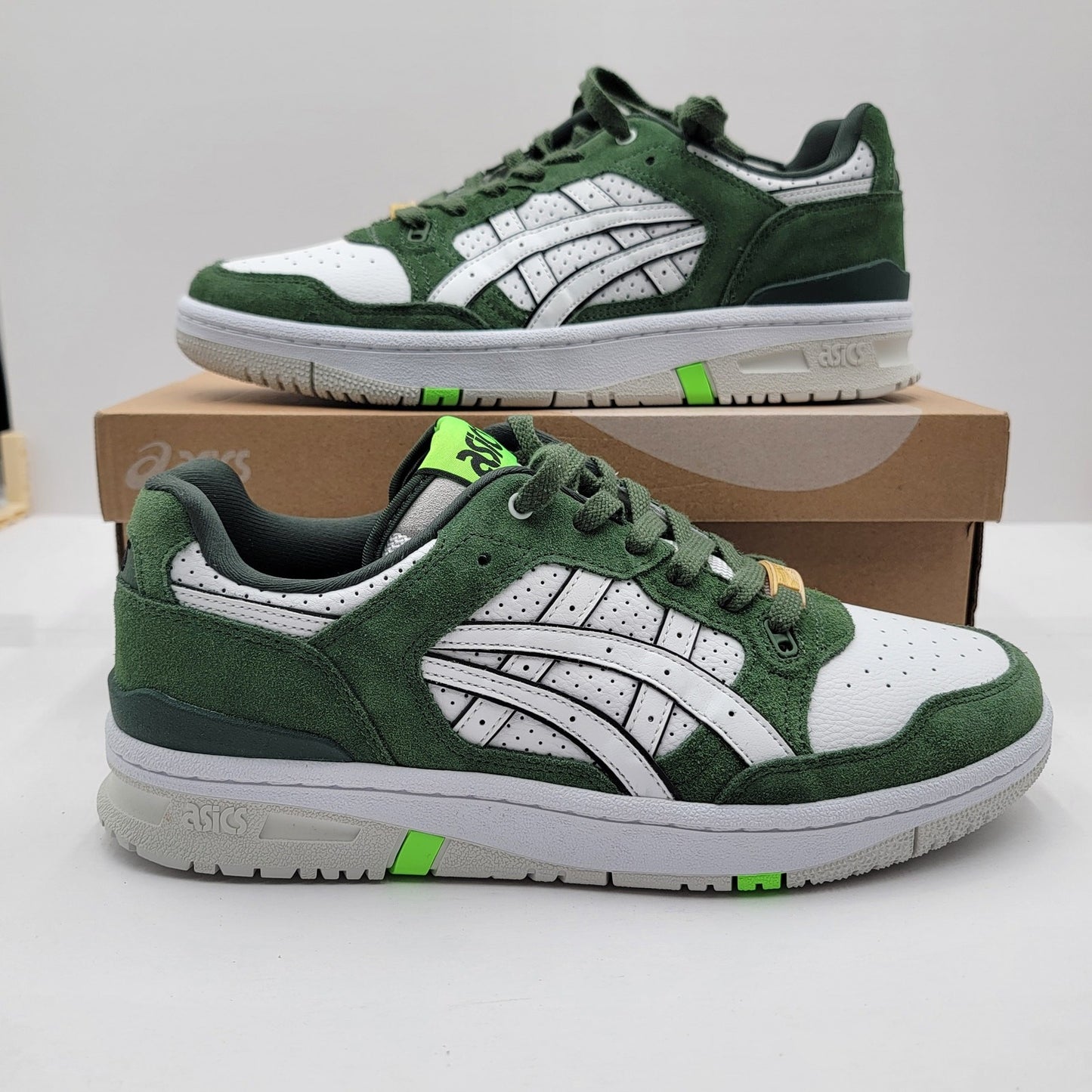 Asics EX89 'Omakase Pack  White Green' 1201A963101 Mens Sz 100