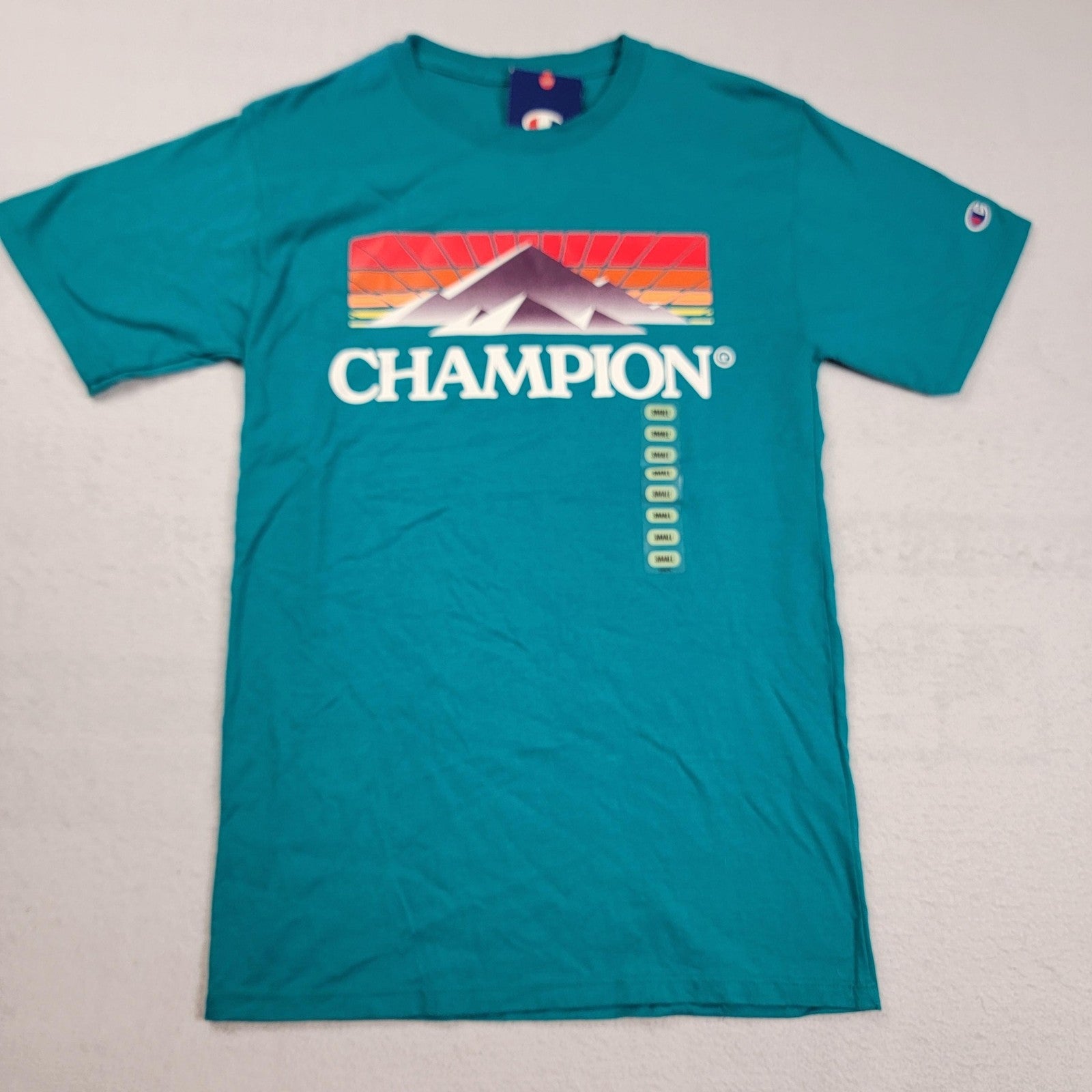2 Pack Black Thrasher & Blue Champion Shirt Mens Small Skateboard Tee