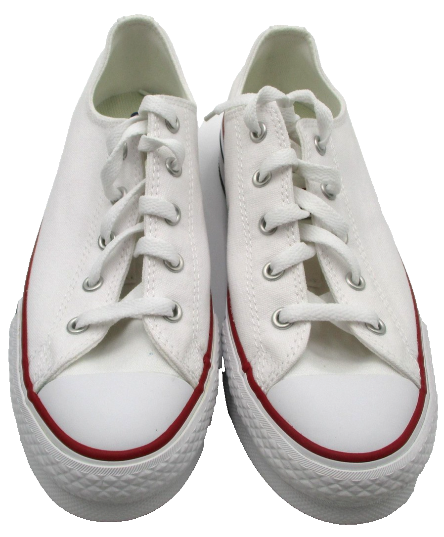 Converse CTAS Eva Lift Ox All Star Shoes Youth Size 5.5 White Garnet 272858C5