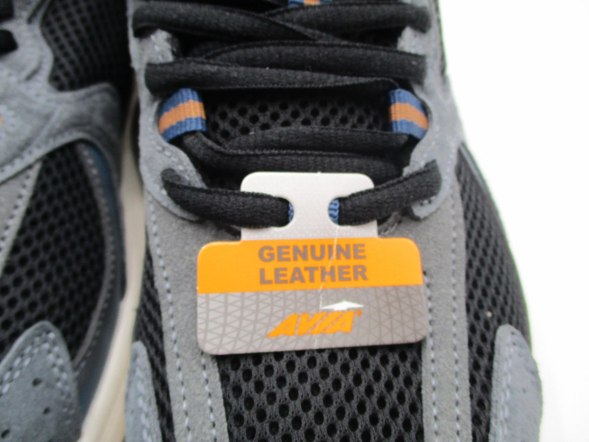 Avia 5000 Shoes Mens Size 9 Gray Leather Mesh Walking Running Sneakers6