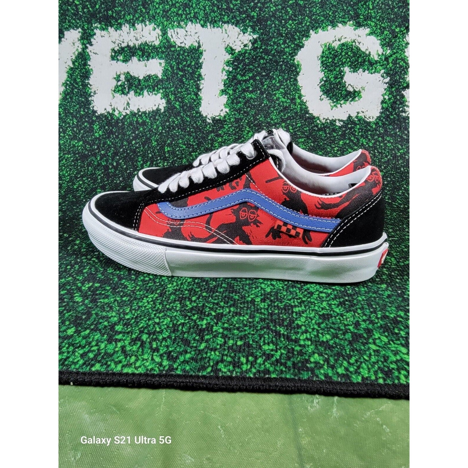 Vans Men's Skate Old Skool x Krooked by Natas Kaupas for Ray Barbee Sz 8