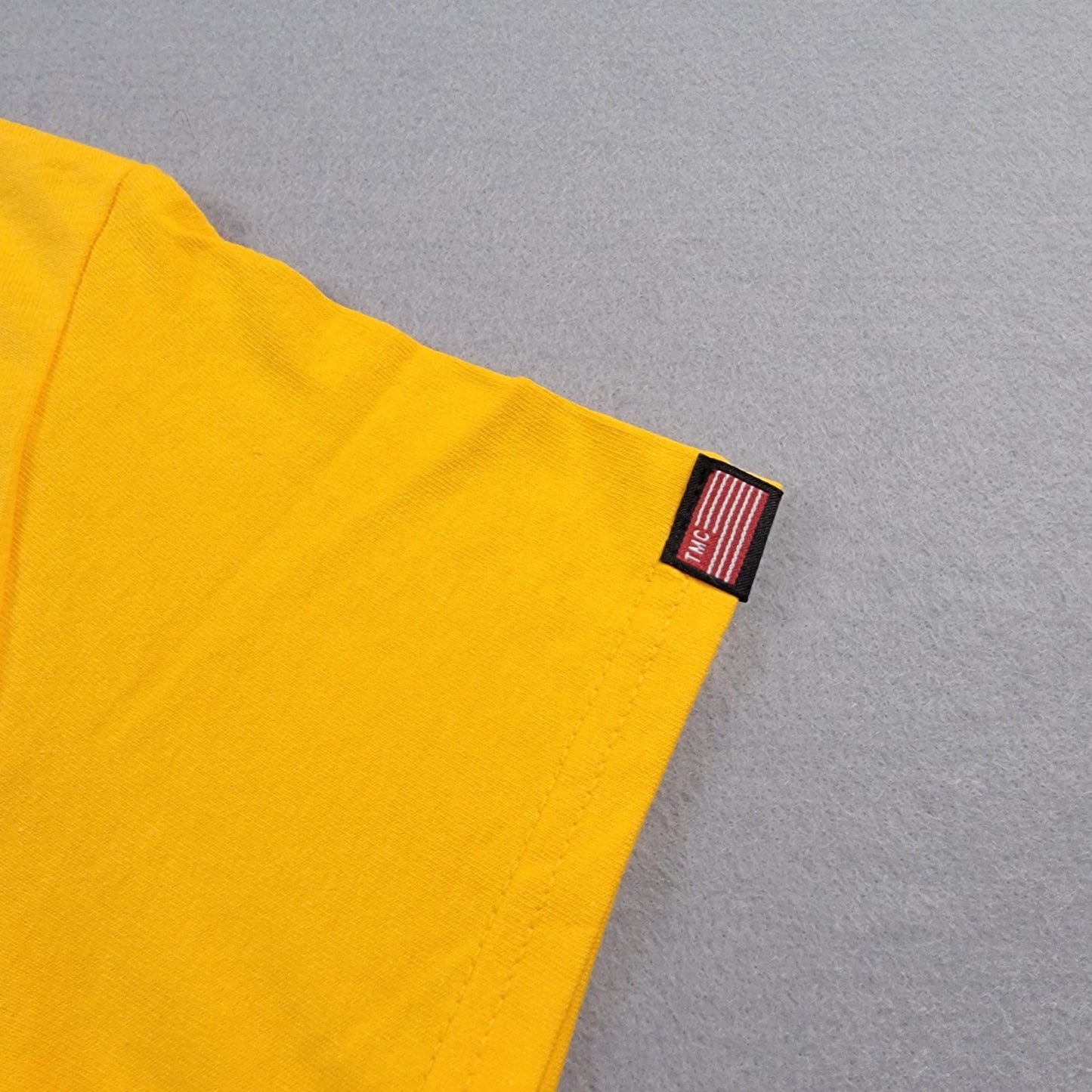 The Marathon Clothing Shirt Mens Small Yellow Crenshaw Graphic Tee Crewneck TMC6