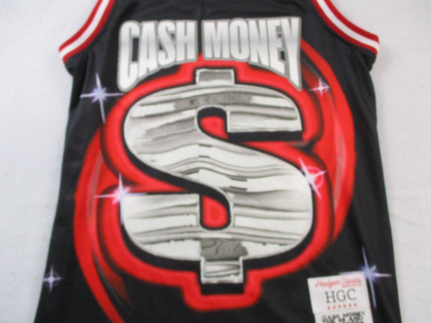 Headgear Classics Jersey Mens Small Black Cash Money Records 99 00 Tank Top 14944