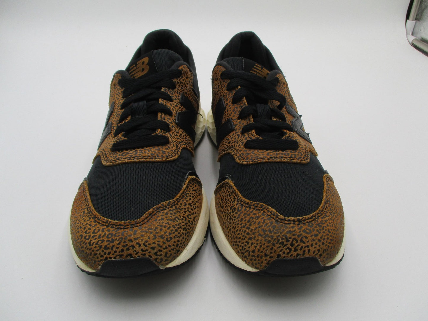 New Balance X-70 Shoes Womens Size 7 Brown Animal Fresh Foam Sneakers WSX70THD1