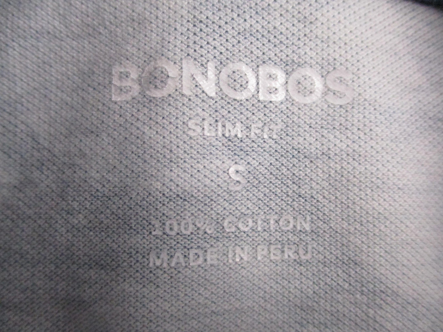 Bonobos Polo Shirt Mens Small Blue Floral Slim Fit Cotton Casual Knit Top2