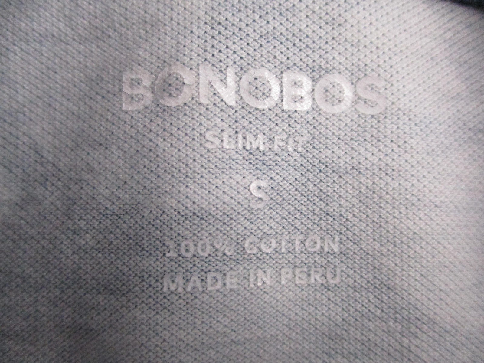 Bonobos Polo Shirt Mens Small Blue Floral Slim Fit Cotton Casual Knit Top2