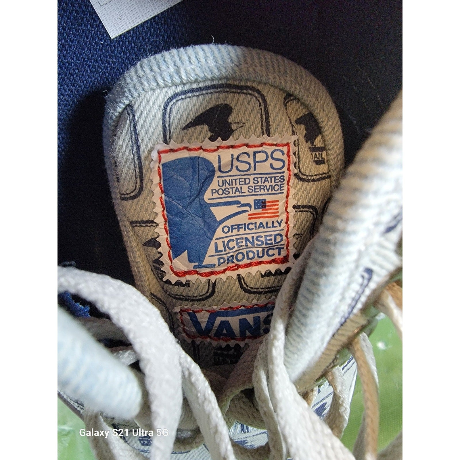 Vans USPS x Authentic 'Denim' Size 8.5 Mens VN0A5KRDJZ8 Original Box8