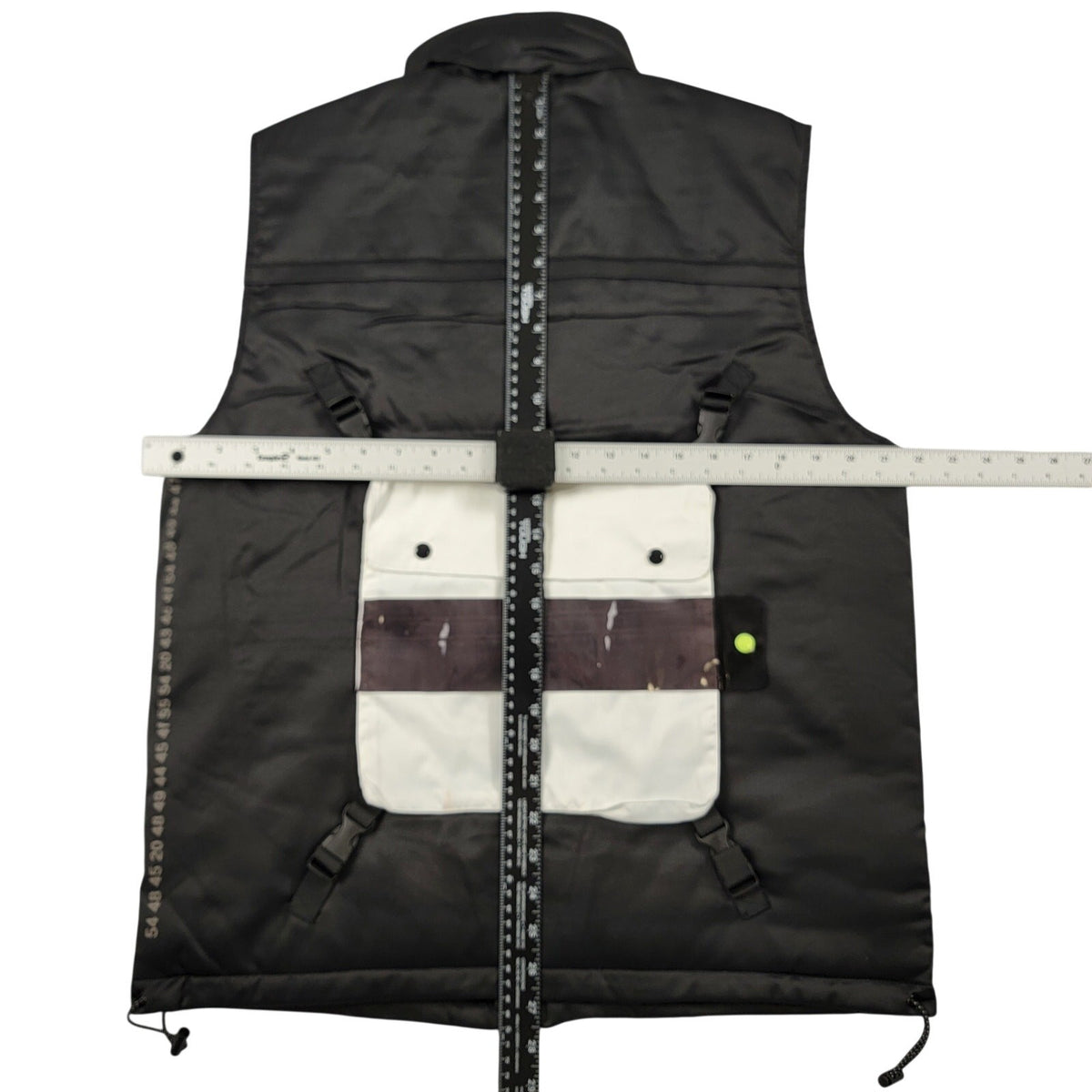 The Hideout THC x YK Osiris Young King Vest Men's L Black White NWT6