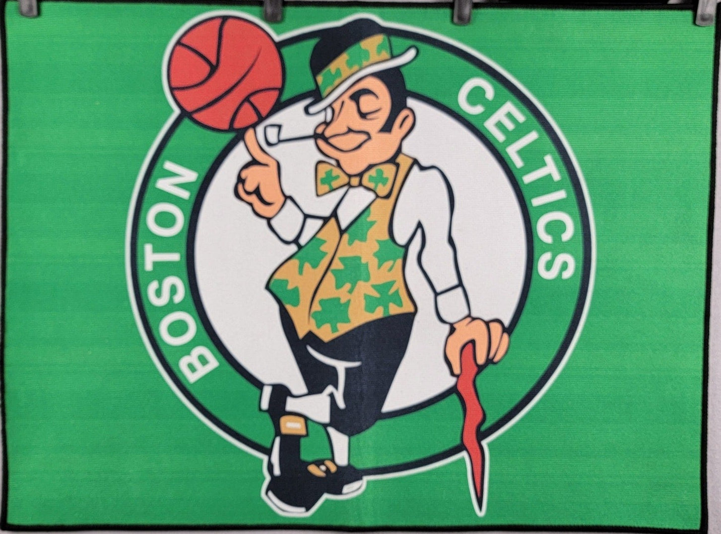Boston Celtics Decorative Rug 32x240