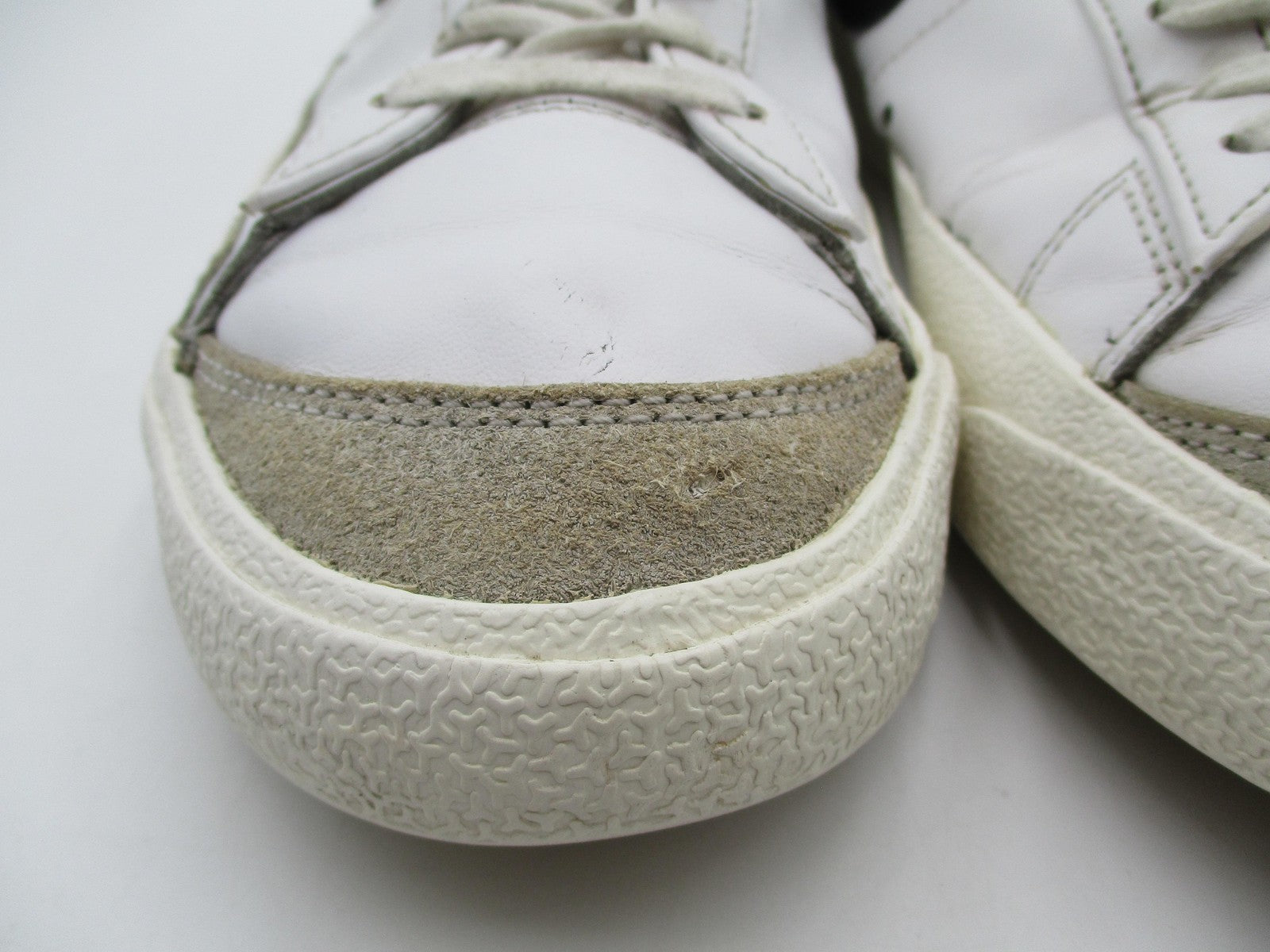 Nike Blazer Low '77 Shoes Mens Size 10.5 White Black Leather Sneakers DA6364-1012