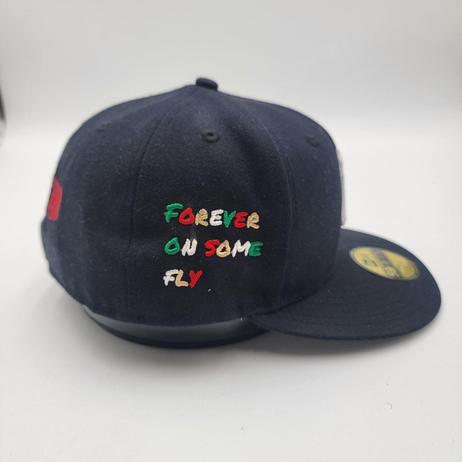 New York Yankees Hat Cap Fitted Mens 7 3/4 MLB Baseball Charlotte Tour New Era4