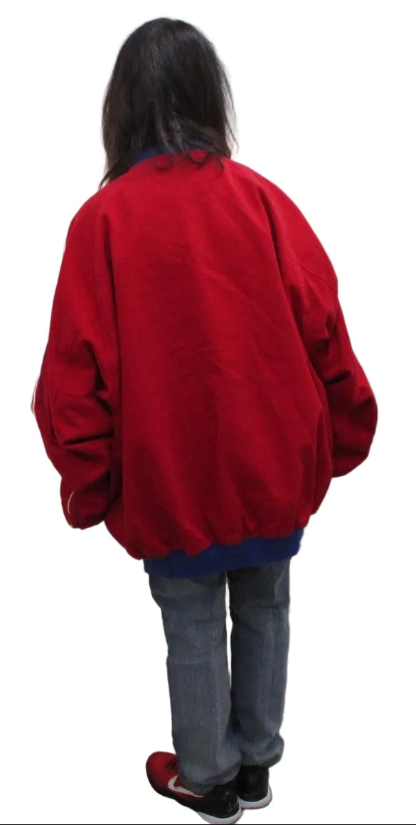 Puerto Rico Jacket Mens 5XL Red Baseball Stall & Dean Satin Snap Front13