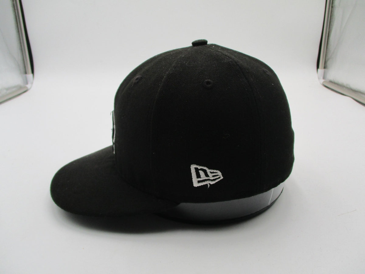 Los Angeles Dodgers Hat Cap Fitted Mens 7 Black MLB Baseball 59FIFTY New Era6
