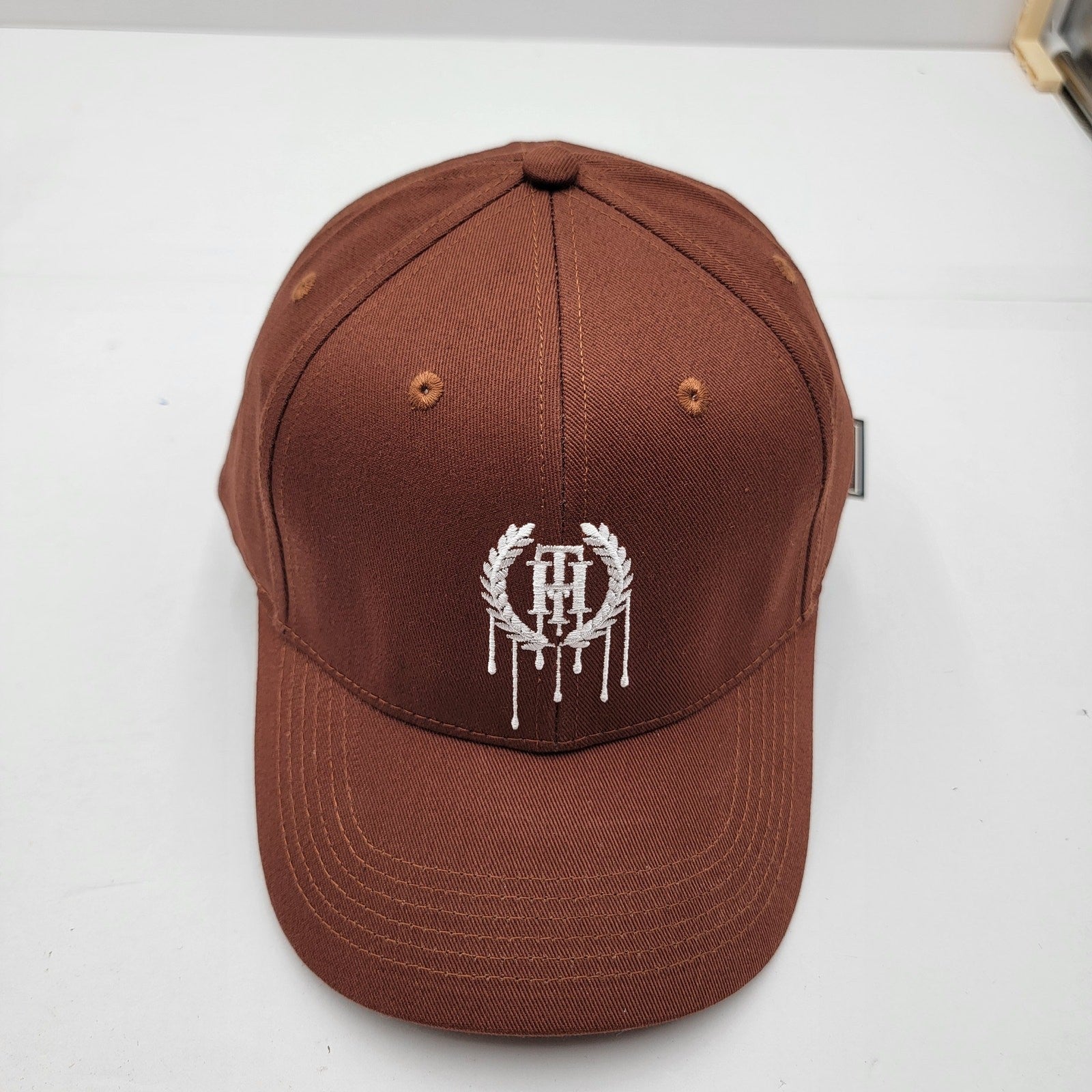 The Hideout Clothing Company Dripping Essentials Dad Cap Brown Strapback1