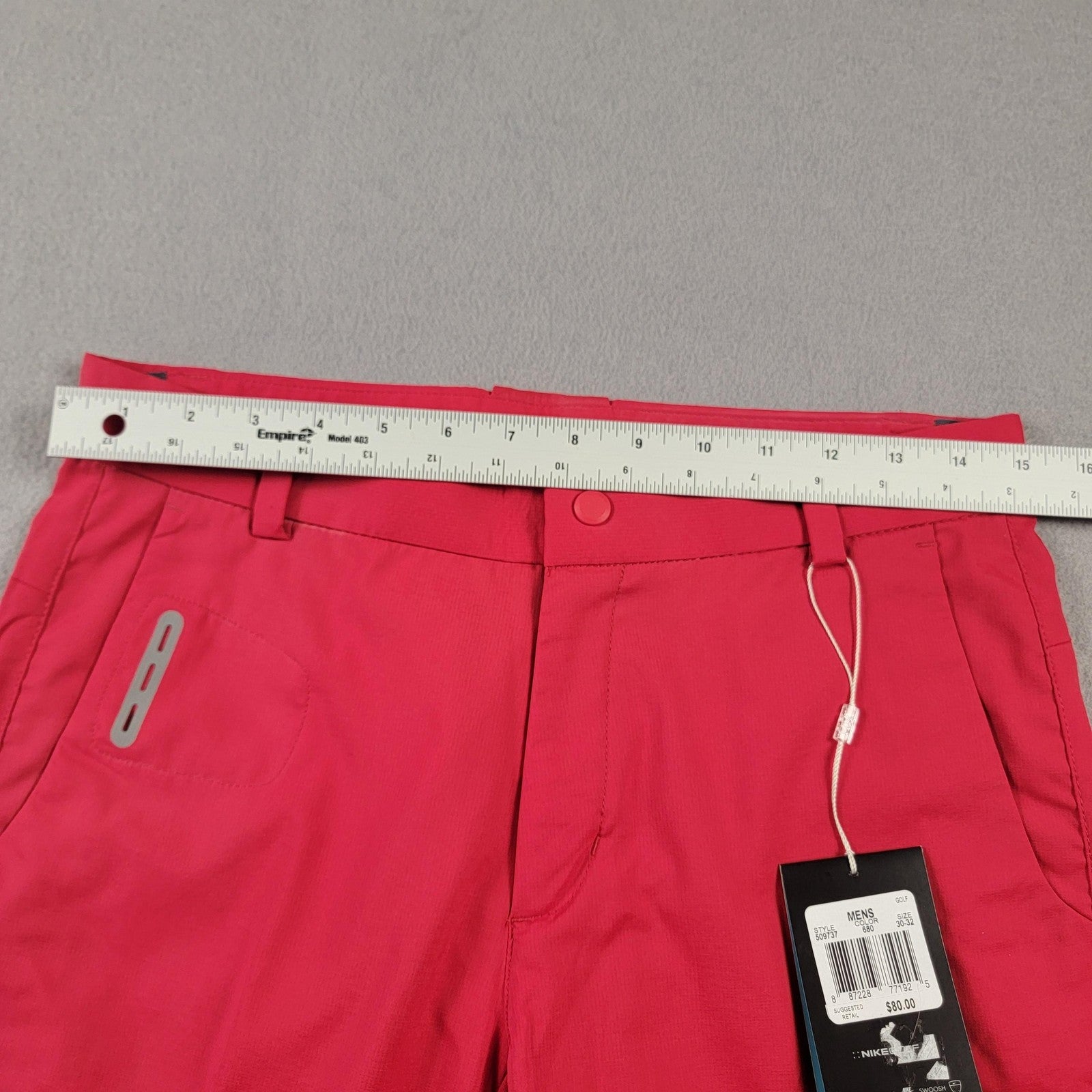 Nike Golf Tour Performance DriFIT Pants Mens 30x32 Slim Fit Pink StayCool