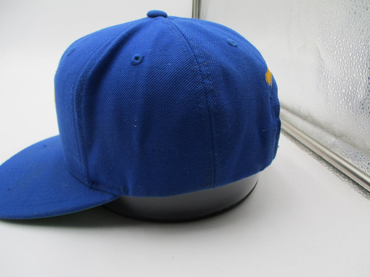 Golden State Warriors Hat Cap Snap Back One Size Blue NBA Mitchell Ness5
