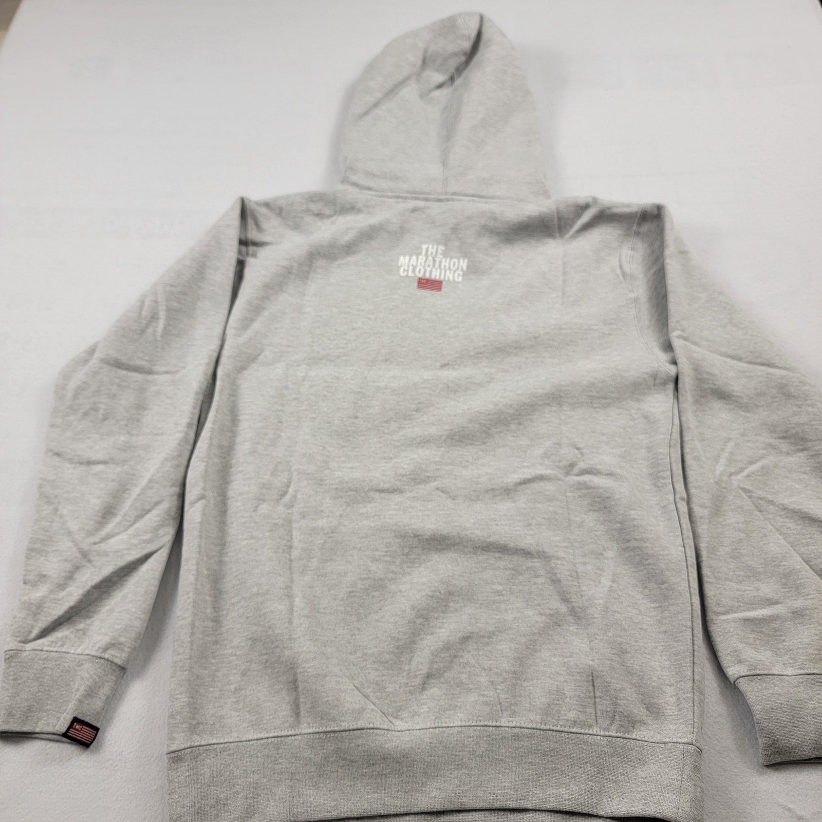 The Marathon Clothing Gray Hoodie Mens Sz S 1