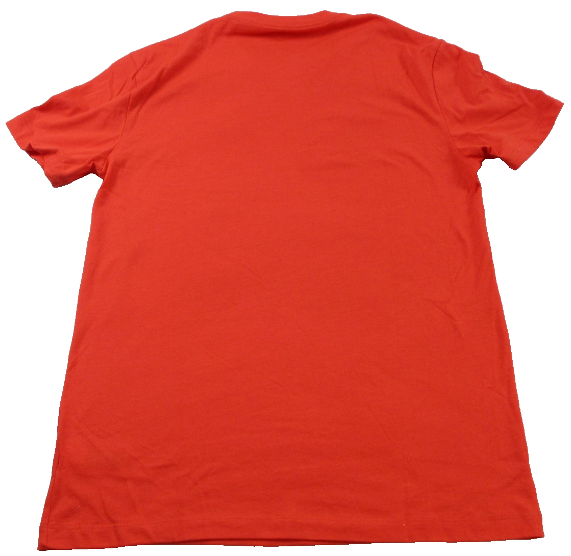 Gap Peanuts Woodstock Surf's Up Shirt Mens Small Orange Graphic Tee Surfing 13581